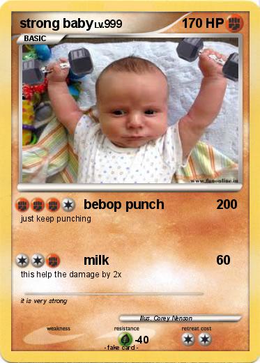 Pokemon strong baby