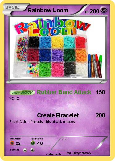 Pokemon Rainbow Loom