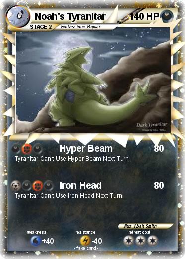 Pokemon Noah's Tyranitar