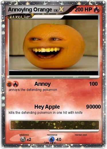 Pokemon Annoying Orange