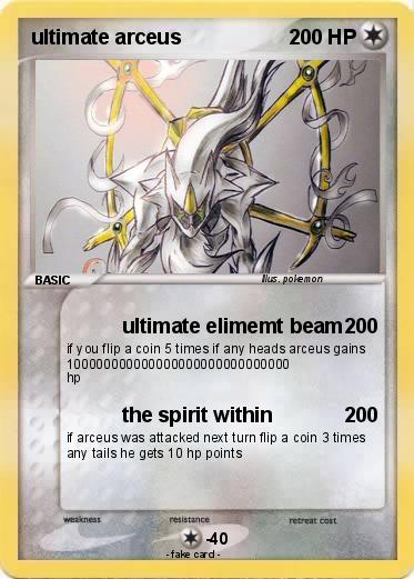 Pokemon ultimate arceus