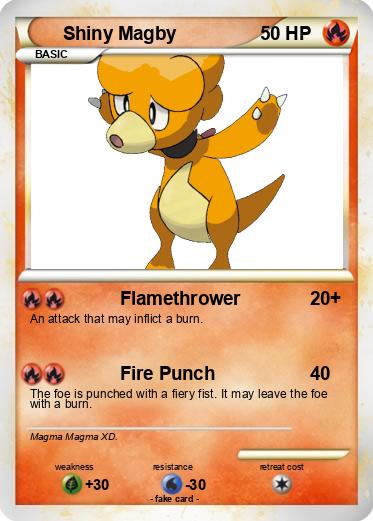 Pokemon Shiny Magby