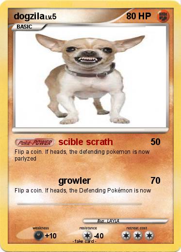 Pokemon dogzila