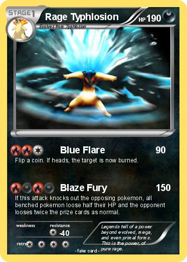 Pokemon Rage Typhlosion