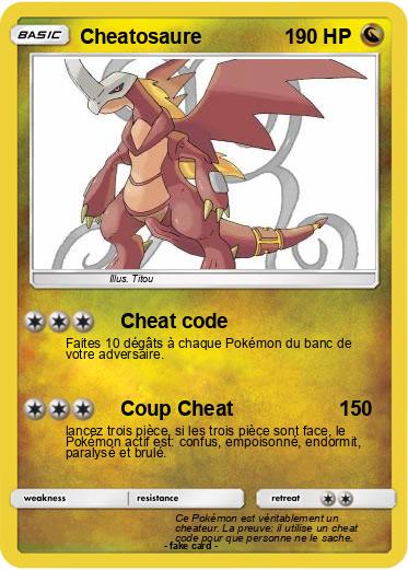 Pokemon Cheatosaure