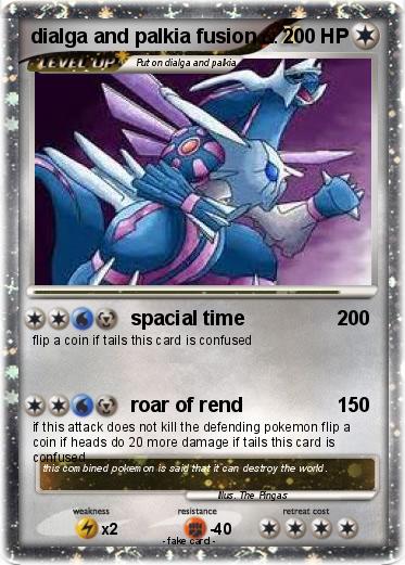 Pokemon dialga and palkia fusion
