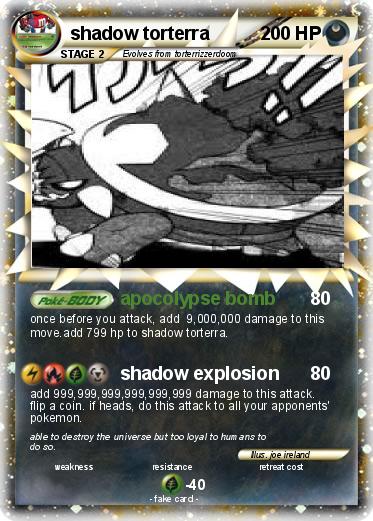 Pokemon shadow torterra