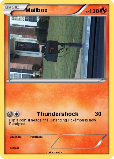 Pokemon Mailbox