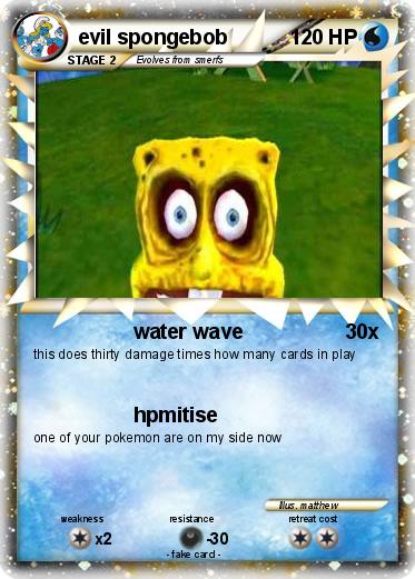 Pokemon evil spongebob