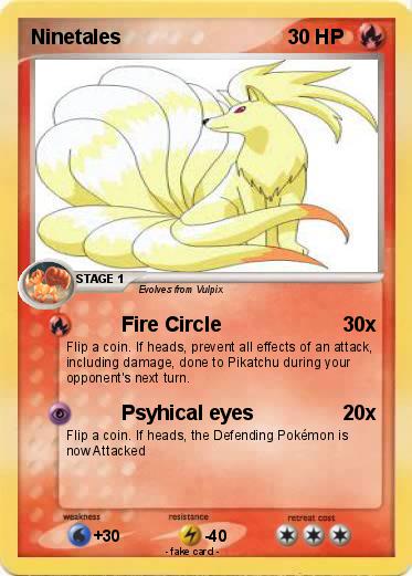 Pokemon Ninetales