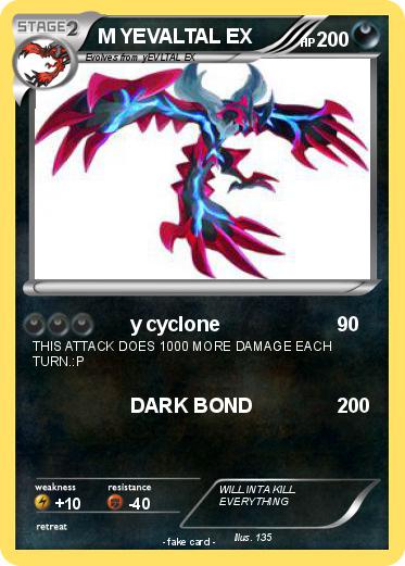 Pokemon M YEVALTAL EX