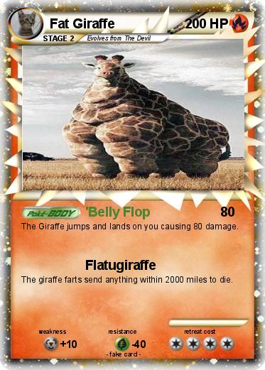 Pokemon Fat Giraffe