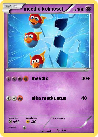 Pokemon meedio kolmoset