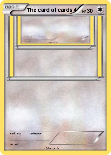 Pokemon The card of cards 4