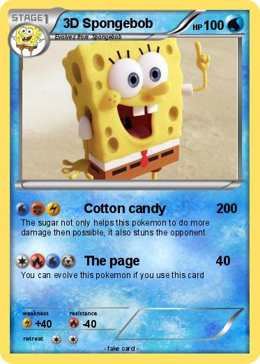 Pokemon 3D Spongebob