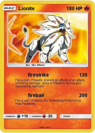 Pokemon Lionite