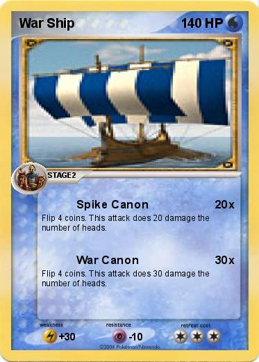 Pokemon War Ship