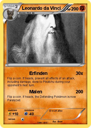 Pokemon Leonardo da Vinci