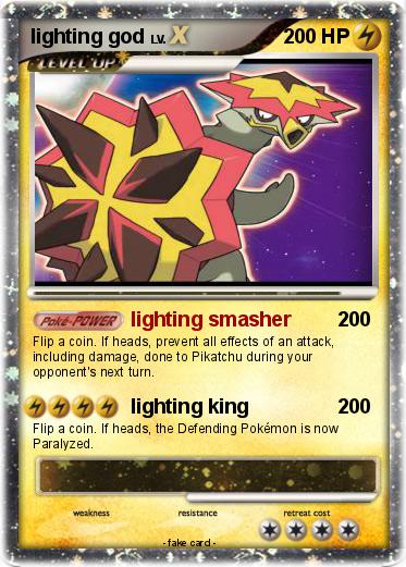 Pokemon lighting god