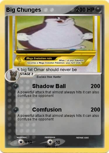 Pokemon Big Chunges