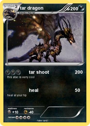 Pokemon tar dragon