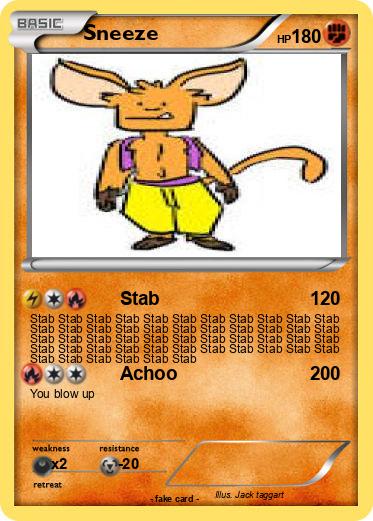 Pokemon Sneeze