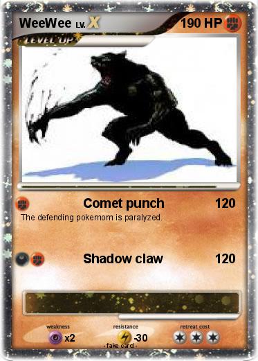 Pokemon WeeWee