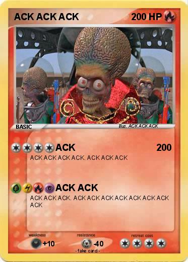 Pokemon ACK ACK ACK