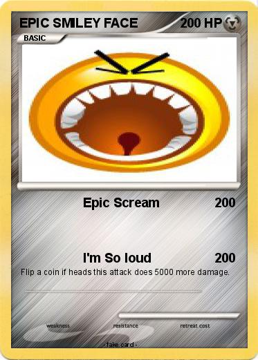 Pokemon EPIC SMILEY FACE