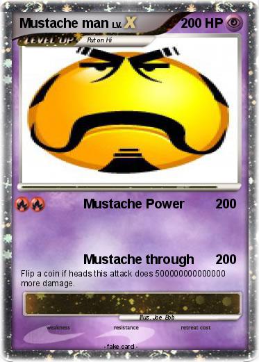 Pokemon Mustache man