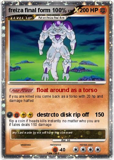 Pokemon freiza final form 100%