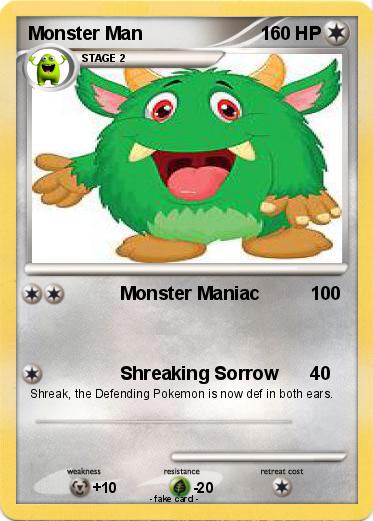 Pokemon Monster Man