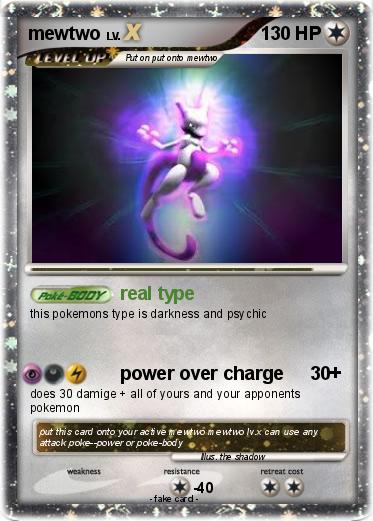 Pokemon mewtwo