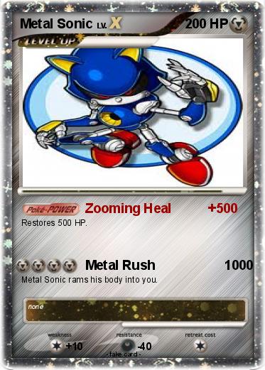 Pokemon Metal Sonic