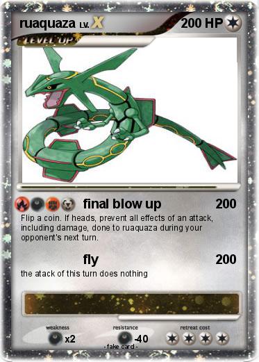 Pokemon ruaquaza