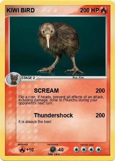 Pokemon KIWI BIRD