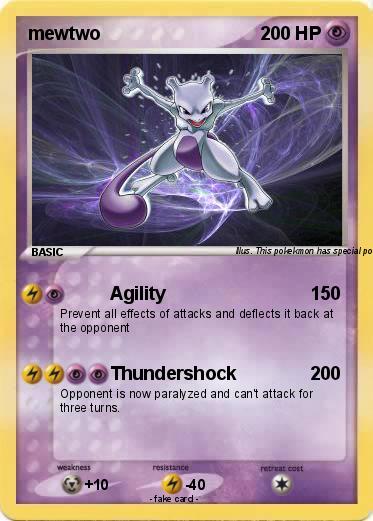Pokemon mewtwo