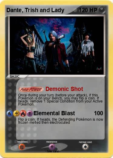 Pokemon Dante, Trish and Lady