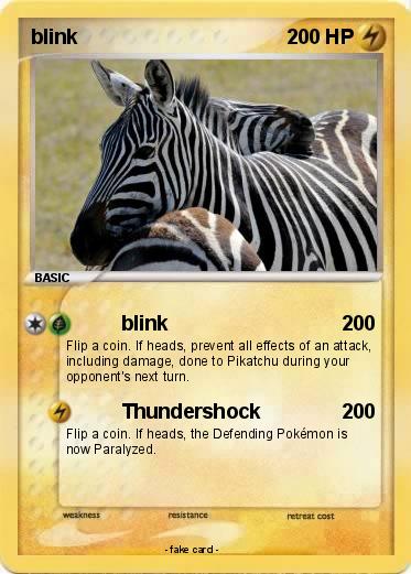 Pokemon blink