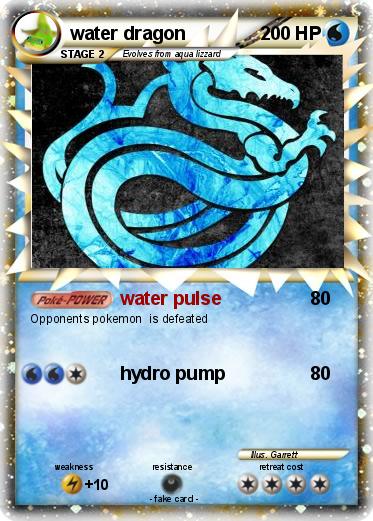 Pokemon water dragon