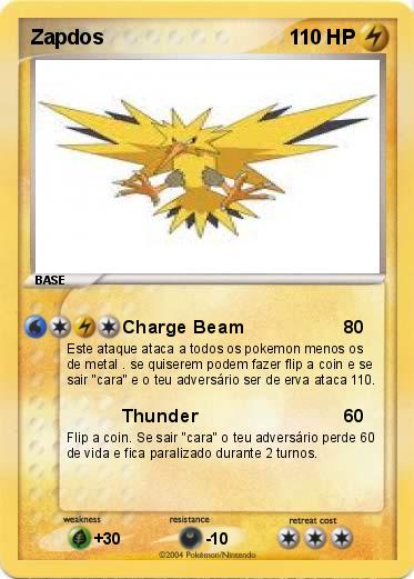Pokemon Zapdos