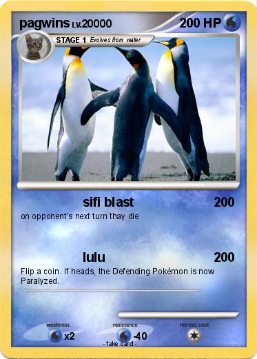 Pokemon pagwins