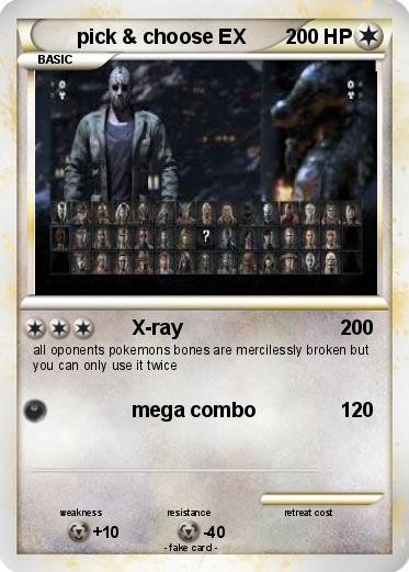 Pokemon pick & choose EX