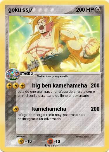 Pokemon goku ssj7