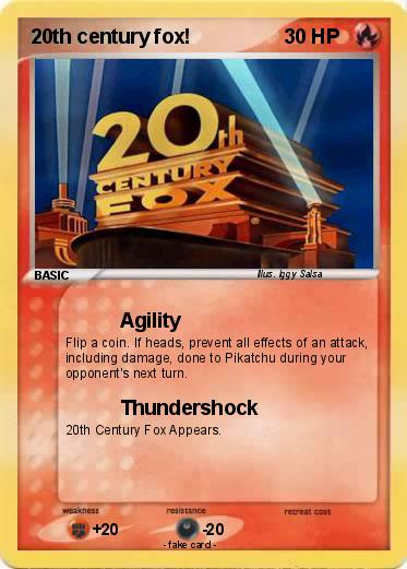 Pokemon 20th century fox!