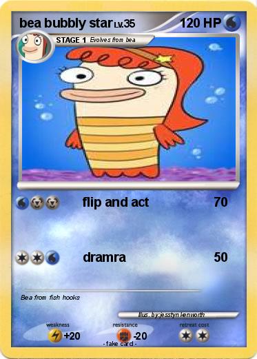 Pokemon bea bubbly star