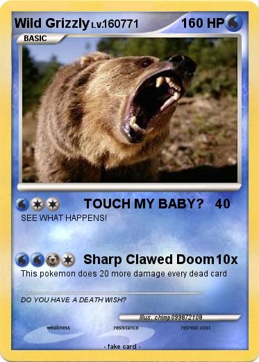 Pokemon Wild Grizzly