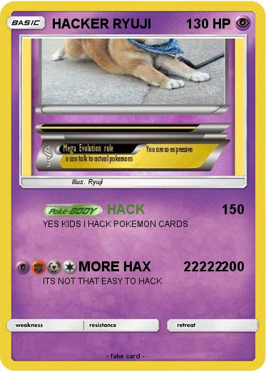 Pokemon HACKER RYUJI