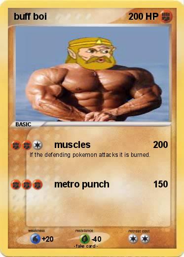 Pokemon buff boi