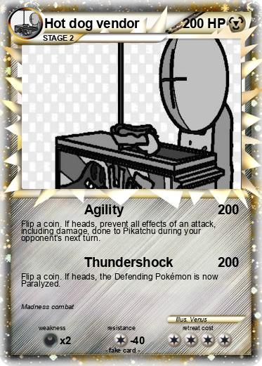 Pokemon Hot dog vendor